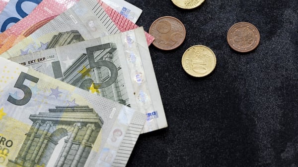 The euro rose to as high as $1.0259
