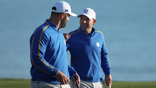 Sergio Garcia still has at least one Ryder Cup supporter in the form of compatriot Jon Rahm