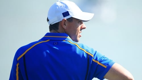 Rory McIlroy struggled to make his mark at the Ryder Cup
