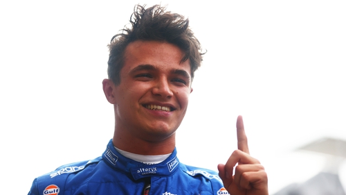 Lando Norris finished second last time out in Monza behind team-mate Daniel Ricciardo