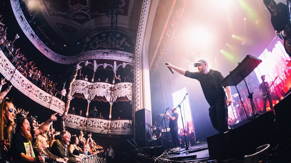 King Kong Company on stage in Dublin's Olympia in 2018