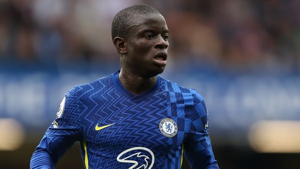 N'Golo Kante will not feature in Wednesday's Champions League clash