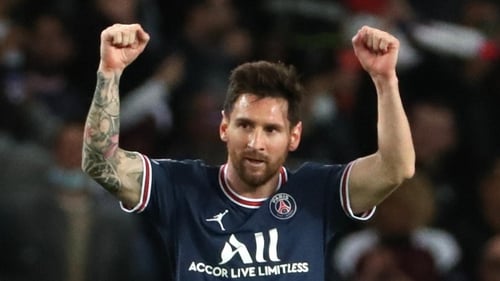 Lionel Messi is quickly settling into Parisian life