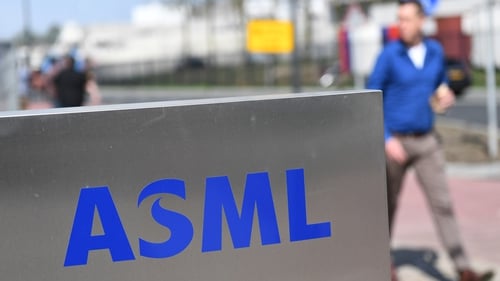 ASML said its order backlog had hit a record high €40 billion