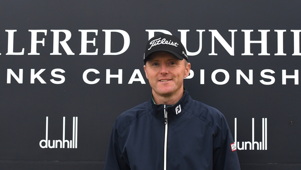 Michael Hoey is one shot off the lead at the Alfred Dunhill Links Championship