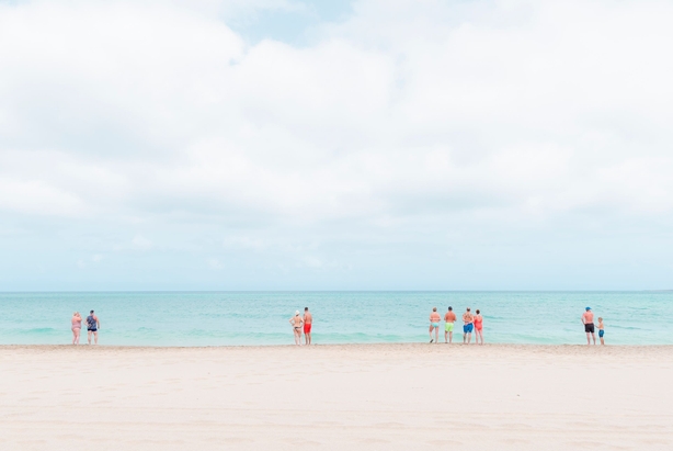 Beachgoers gather by the shore to soak up the sunshine in the Cape Verde islands whilst maintaining social distancing, by Siegfried Claeys from Belgium