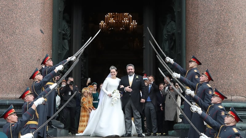 Russia hosts first royal wedding in a century