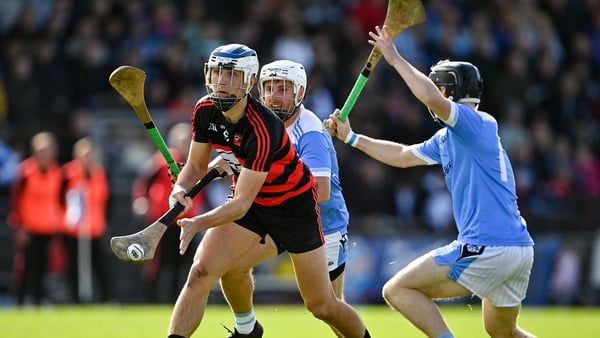 Paddy Leavey of Ballygunner in action against Brian Nolan