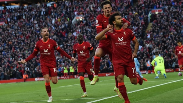 Mohamed Salah remains happy at Liverpool