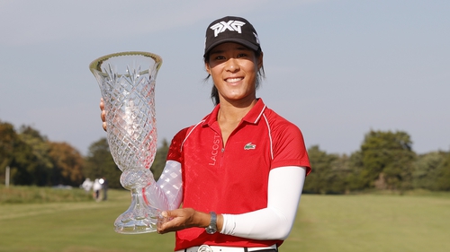 France's Celine Boutier took the title after a stunning final round of 63