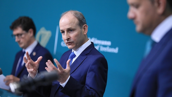 The Cabinet met at Dublin Castle to discuss the revised plan