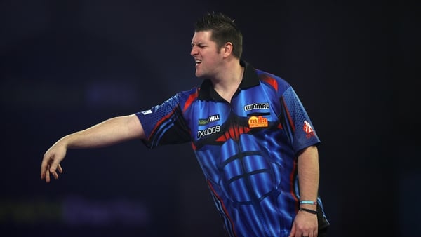Daryl Gurney lost out 2-0 to Stephen Bunting