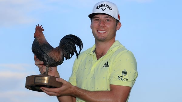 Sam Burns claimed his second PGA Tour title in six months