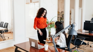 'Managers can be comforted by this aspect of their management role. If the employee is sitting at their desk, they are viewed as working'. Photo: Getty Images