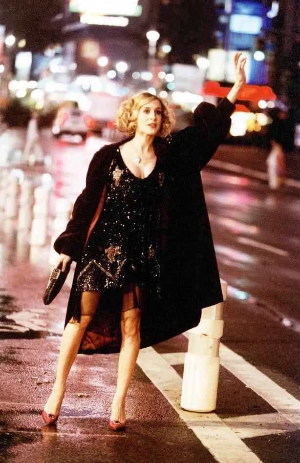 Carrie bradshaw slip dress sale