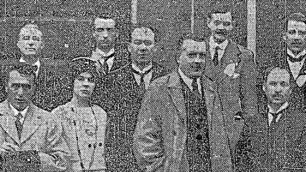 All Ireland Industrial Conference delegates. Photo Irish Independent 19 October 1921