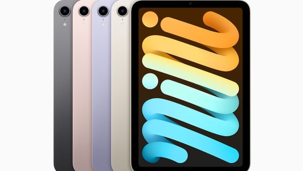 The new iPad Mini comes in four colours