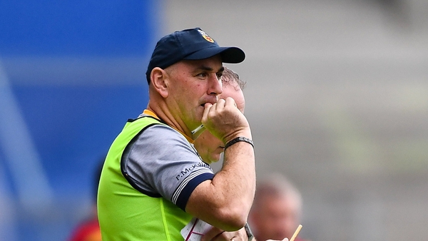Paul McKillen, pictured, and Jim McKernan have stepped down as Antrim joint-managers