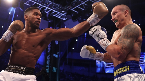 Anthony Joshua is set to face Oleksandr Usyk again in March