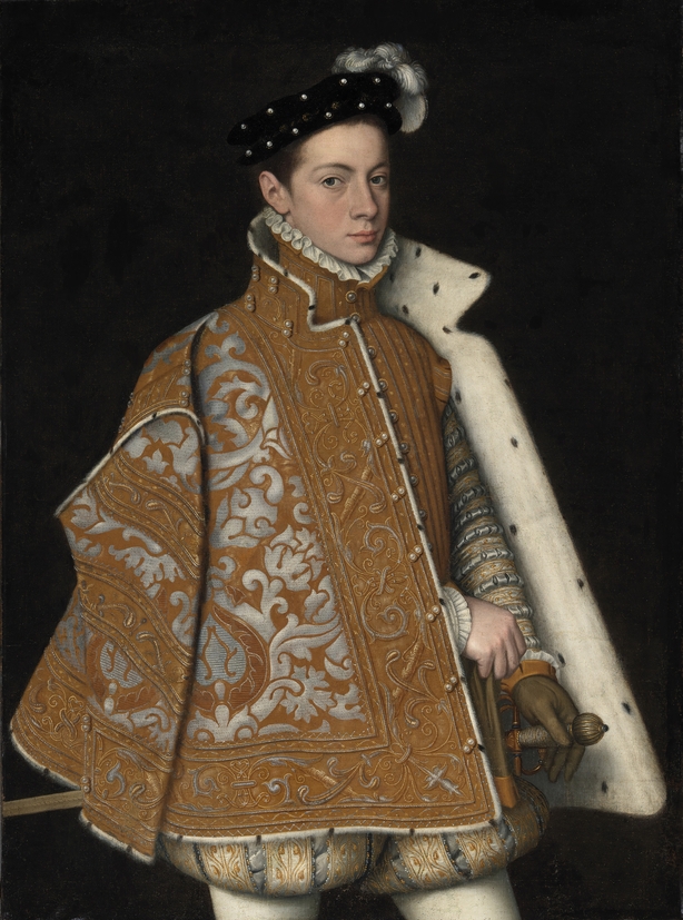 Artwork – including this Portrait of Prince Alessandro Farnese – will feature in a major new V&A exhibition on the history of menswear (The National Gallery of Ireland/PA)