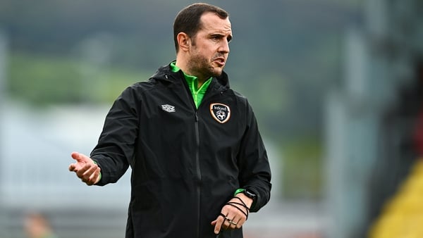Republic of Ireland coach John O'Shea