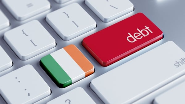 The report states Ireland 'has one of the highest per capita debt burdens in the world'