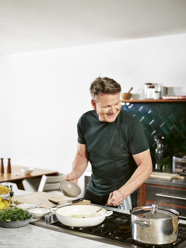 Gordon Ramsay cooking
