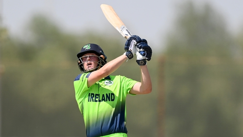 Gareth Delany hit three quick sixes to add valuable runs to the Ireland tally
