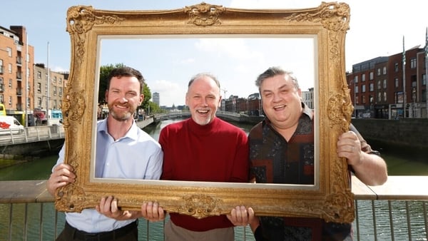 Keith McErlean, Don Wycherley and Simon Delaney reunite in 'Art'