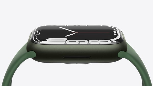 There are 10 case colours available on the Apple Watch Series 7