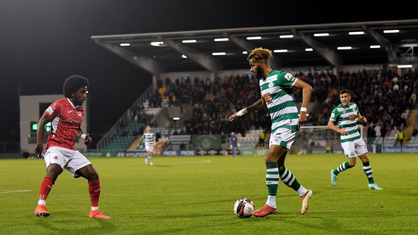 Shamrock Rovers moved even closer to the title by beating Sligo 2-0 on Friday night