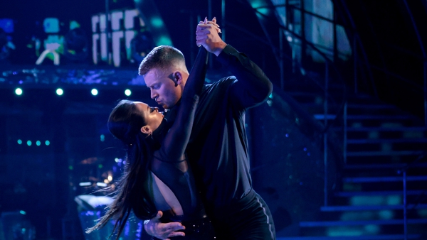 Strictly's Katya Jones and Adam Peaty prompted speculation after Saturday's performance