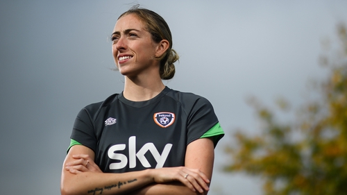 Megan Connolly was speaking ahead of Ireland's World Cup qualifier with Sweden