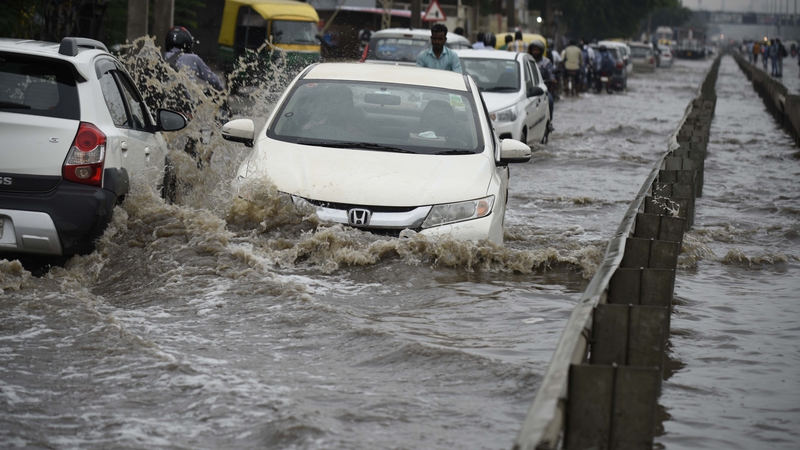 At least 41 dead as heavy rains batter northern India