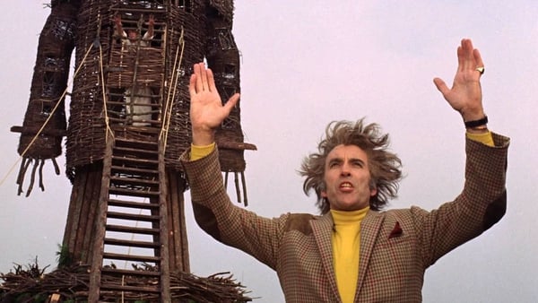 Christopher Lee in cult movie classic The Wicker Man