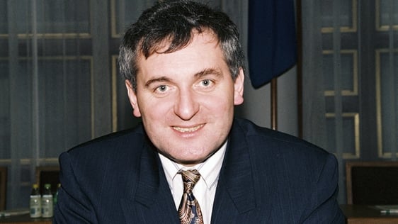Fianna Fáil Minister Bertie Ahern in 1990.
