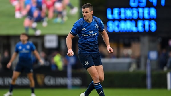 Sexton picked up a hip injury in Leinster's 50-15 win against the Scarlets