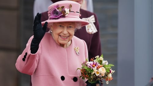 The palace said the monarch 'remains in good spirits'
