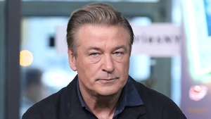 Alec Baldwin said he was "just trying to move forward" and felt "lucky" to be at home with his family for Christmas (file image)