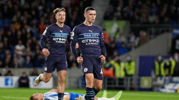 Phil Foden's fantastic start to the season for Man City continued on the south coast