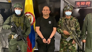 Otoniel was captured near one of his main outposts in Necocli, near the border with Panama over the weekend
