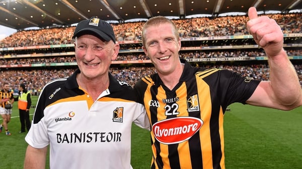 Brian Cody (L) and Henry Shefflin won 10 All-Irelands together with Kilkenny