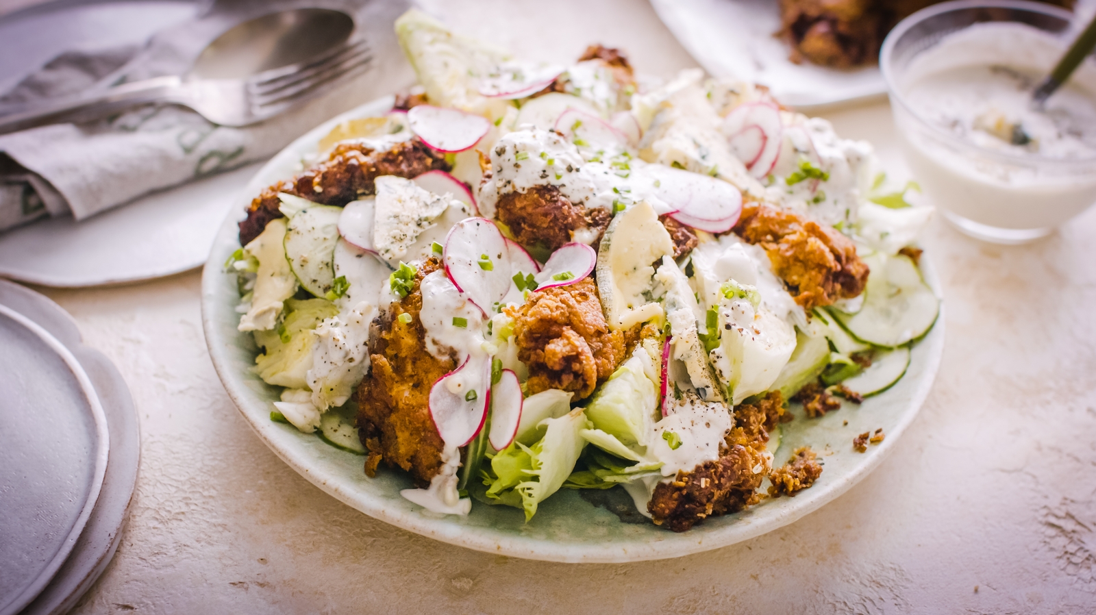 Donal Skehan's Southern fried chicken salad