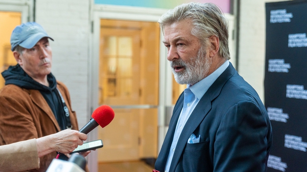Alec Baldwin has made his first on-camera comments since the fatal shooting of Halyna Hutchins