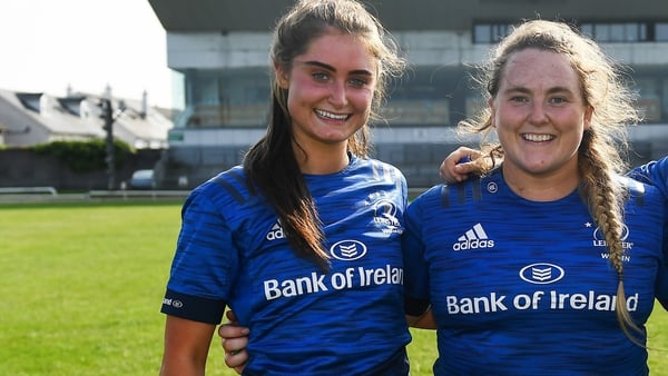 Ella Roberts (L) and Mary Healy only made their Leinster debuts in August