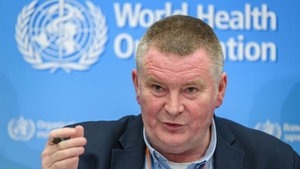 Dr Mike Ryan said pharmaceutial firms are making doses for countries who have 'two or three' times the supplies they need (file pic)