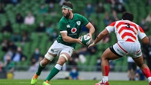 After missing the Six Nations, Caelan Doris returned for Ireland against Japan in July