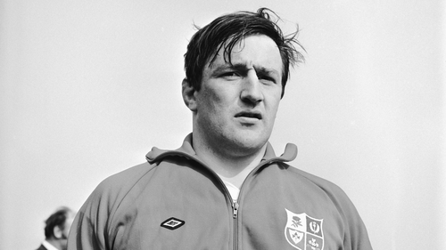 Sandy Carmichael earned 50 caps for Scotland and was part of the 1971 and 1974 Lions tours