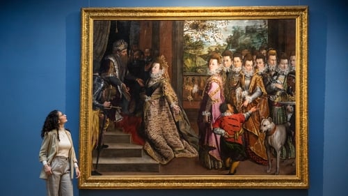 The artwork is on display in Room 27 at the National Gallery of Ireland