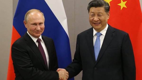 Russian President Vladimir Putin and Chinese President Xi Jingping